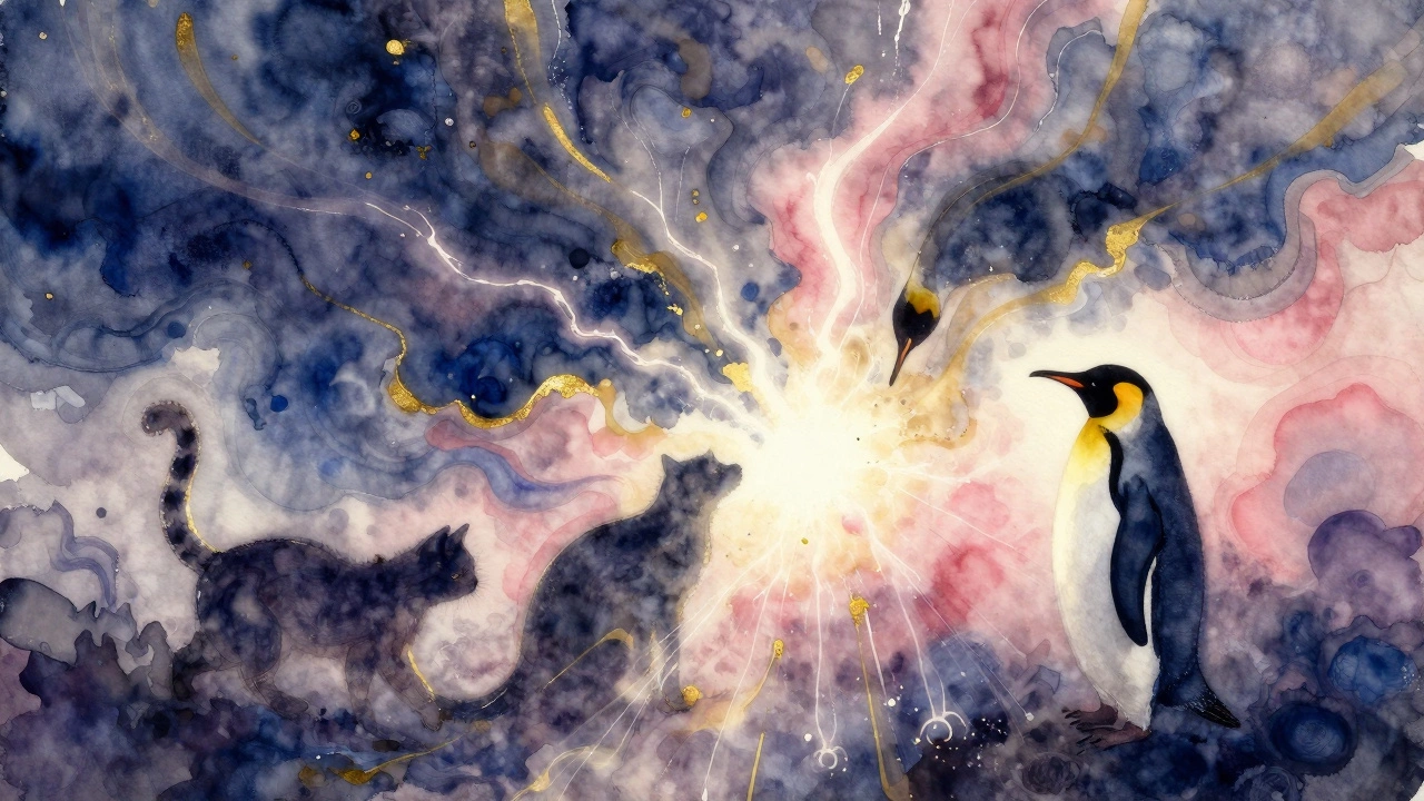 Abstract watercolor swirls symbolizing diverse moments of personal pleasure and revelation.